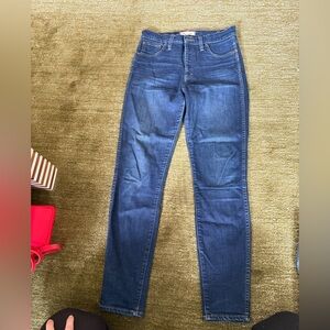 Madewell 10” high rise Indigo Denim